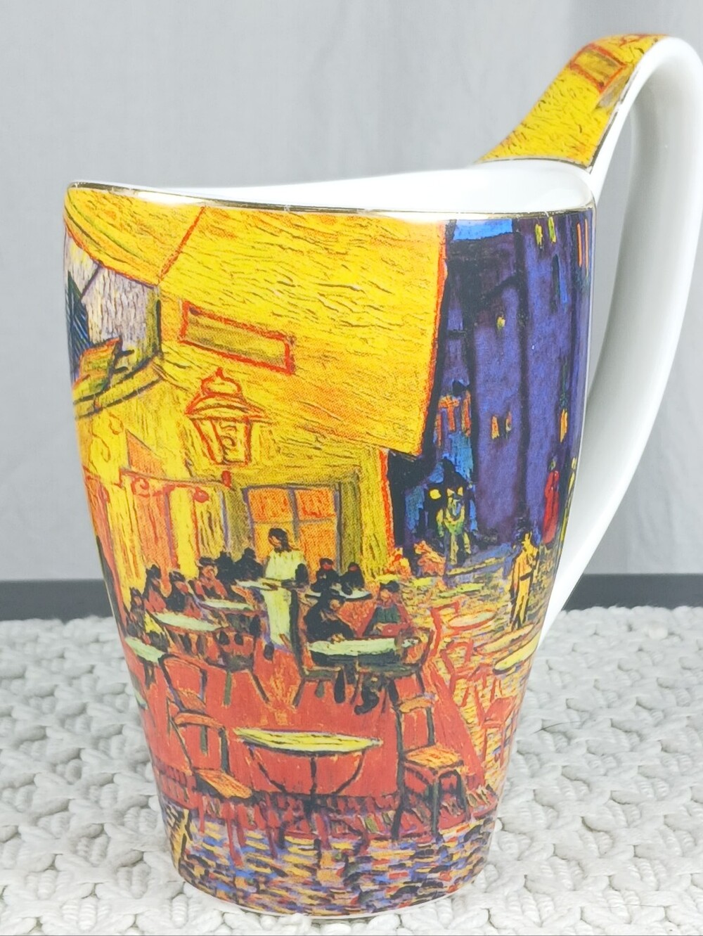 Vincent van Gogh Artist Cafe Terrace at Night Porcelain Coffee Tea Mug 16 fl oz